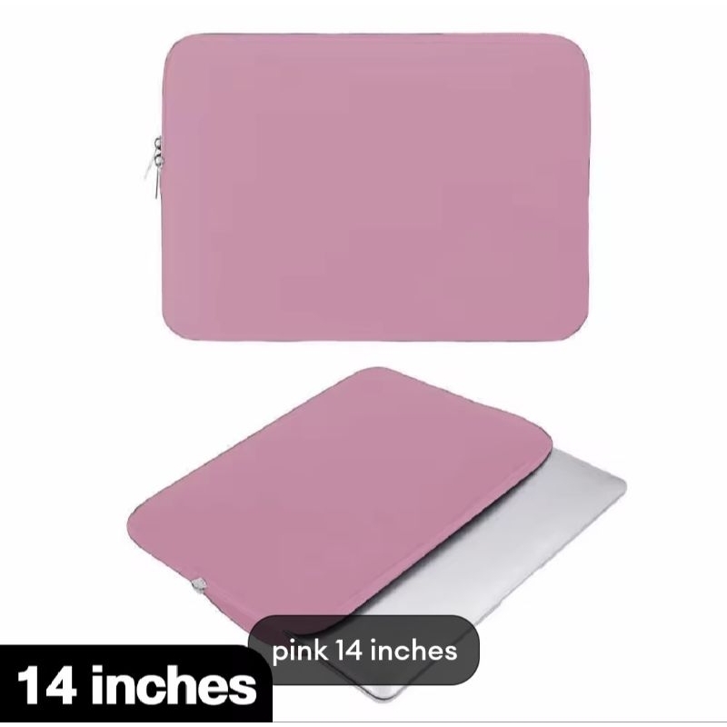promo terbaru tas pelindung case laptop tablet 14 inch 15,6 inch double zipper