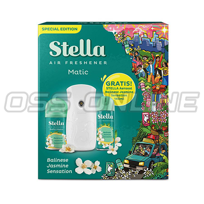 STELLA AEROSOL STELA MATIC BOX SET PEWANGI PENGHARUM RUANGAN terlaris