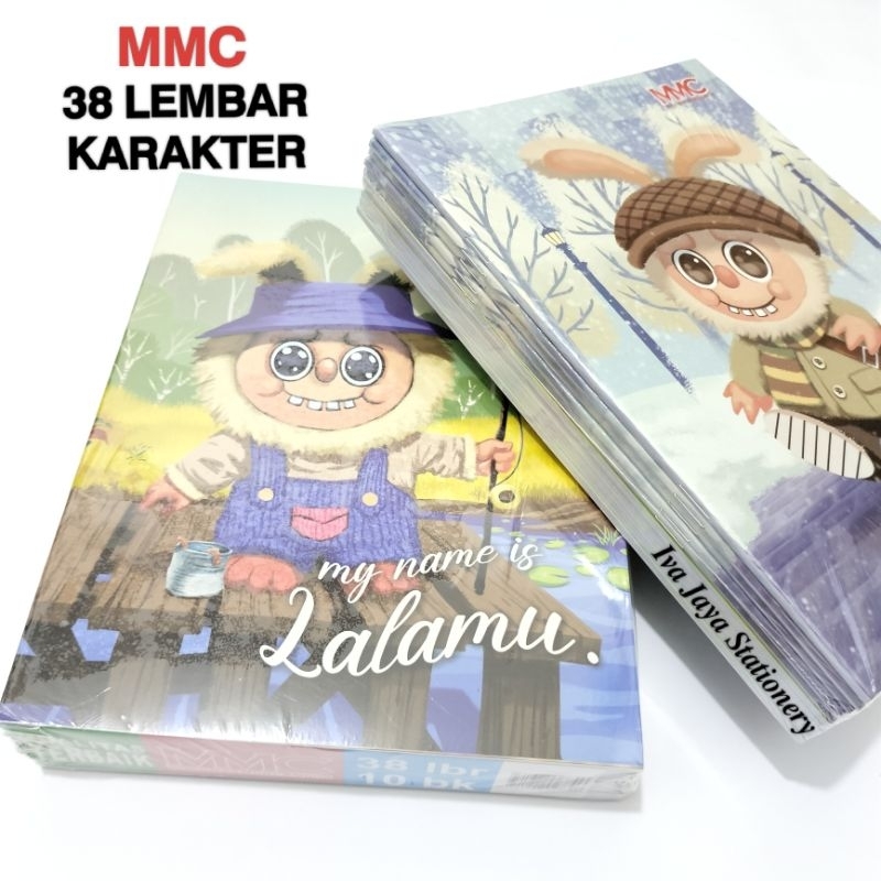 

1 Pak Buku Tulis 38 Lembar 10 Pcs ( KARAKTER CEWEK & COWOK)