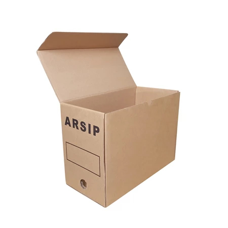 

( 10 pcs ) kardus karton packing file dokumen motif print tulisan arsip kardus file besar tanpa handle 39x19x28 Cm