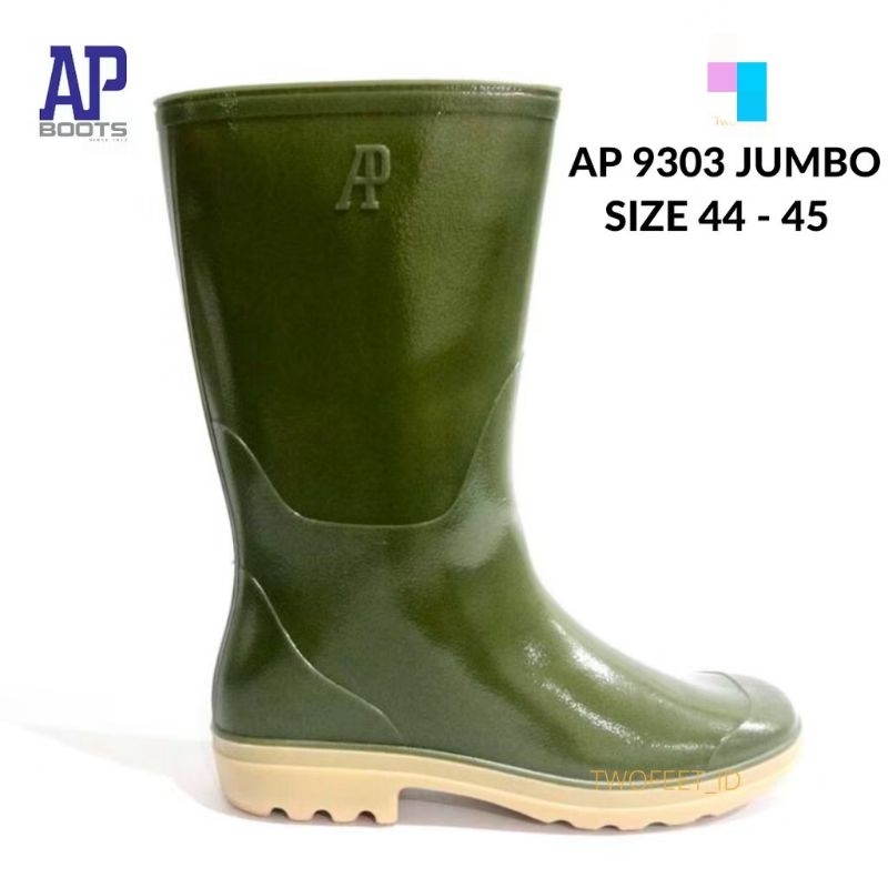 Sepatu AP Boots Jumbo 9303 Size 44 & 45