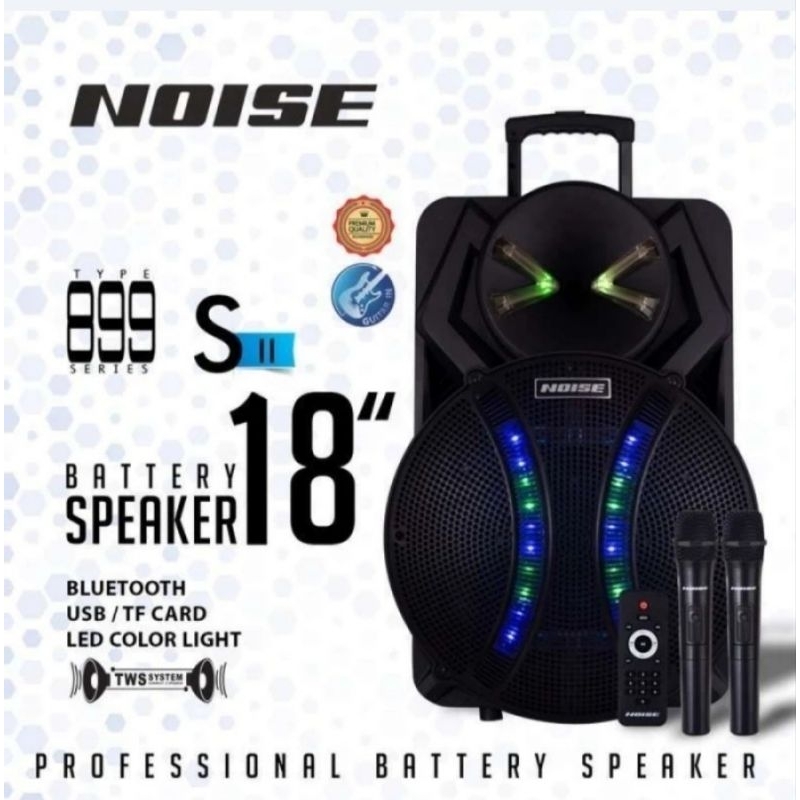 Speaker NOISE 899 S 18 inch Bluetooth Speaker Portable Wireless