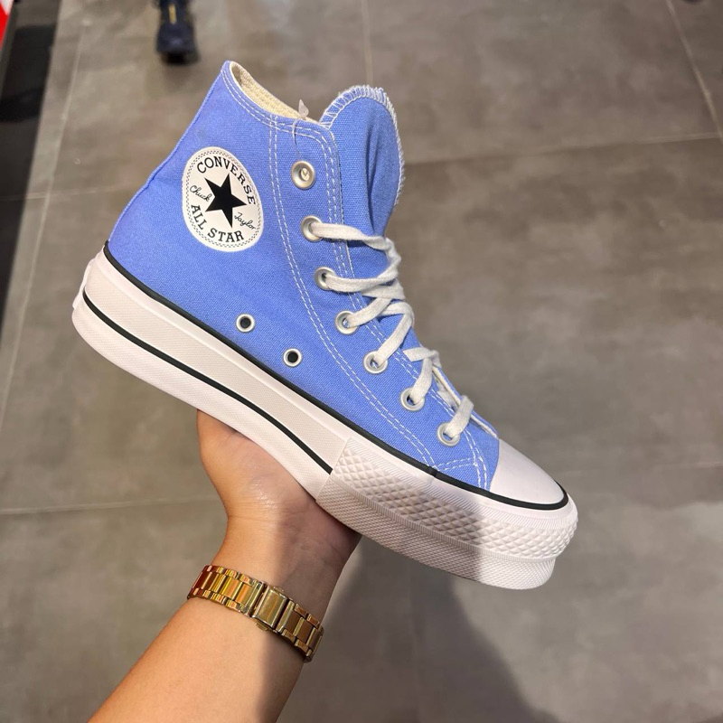 Converse CT AS High Lift Platform Seasonal Colour Royal Olive Black White A00908C