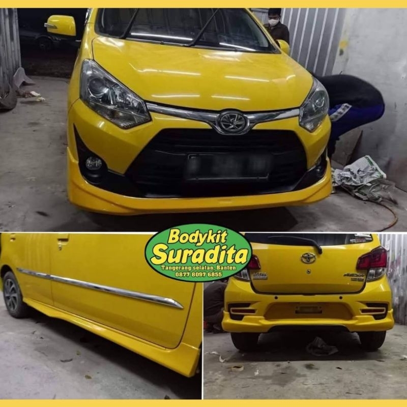 Bodykit agya TRD 2017 - 2020