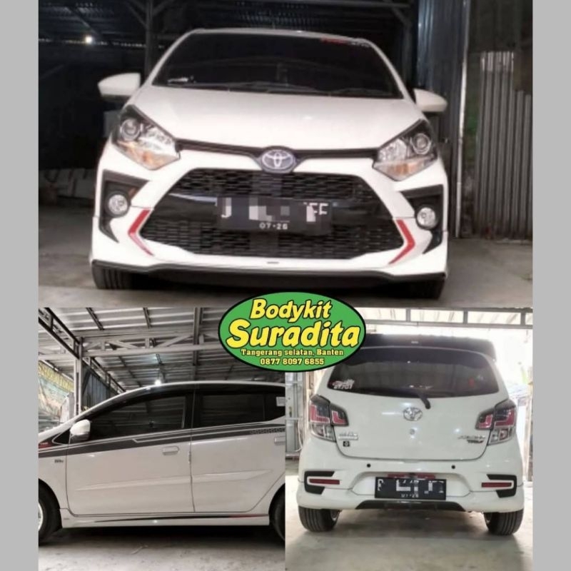 Bodykit agya TRD 2019 - 2022