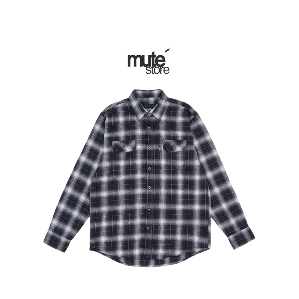 Mute Store PKU EPIDEMIC Kemeja - LAWRENCE WHITE BROWN
