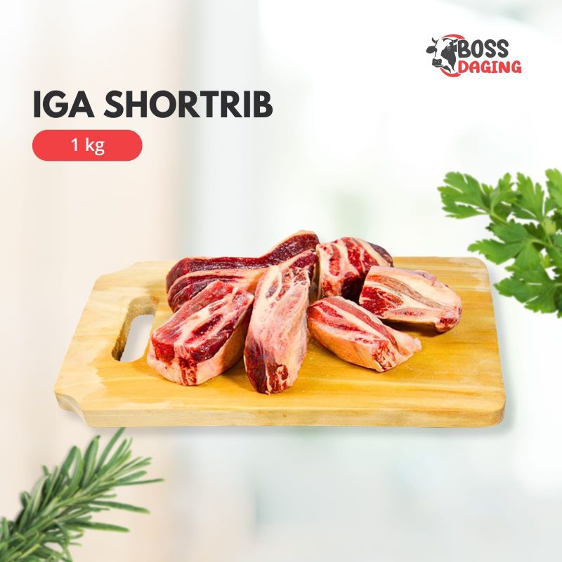 

Iga Shortribs 1kg Daging Iga Sapi Super Import Aus - Boss Daging
