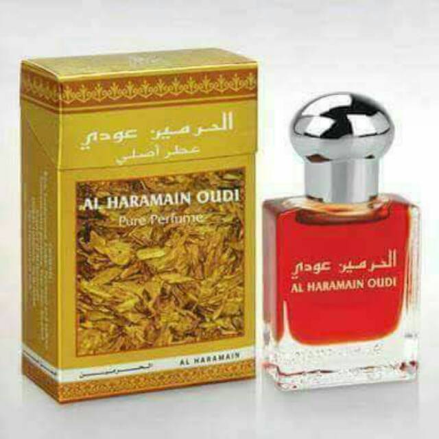 Parfum Al Haramain Oudi Roll on 15ml Original Non Alkohol Haramain