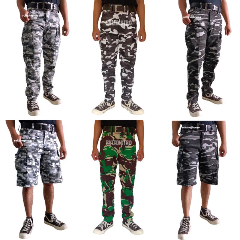 Celana Alpin Doreng / Alpina / Celana Punk / Celana Gunung / Celana Cargo / PDL