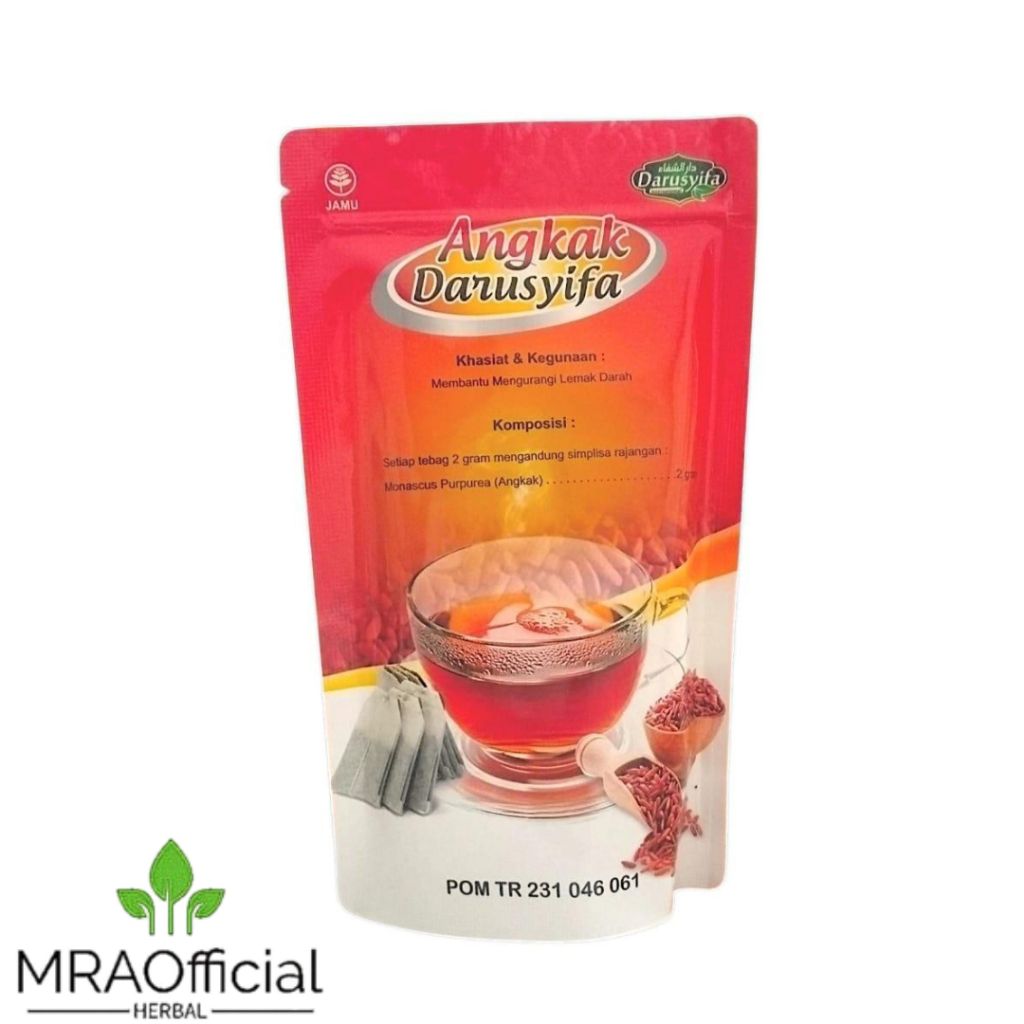 

Teh Celup Angkak Darusyifa Isi 20 | Teh Angkak Darusyifa Original | Teh Angkak