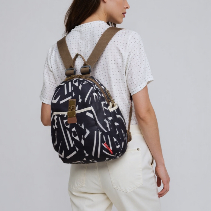 AOLONG Ayara 5037 # Tas Ransel Wanita Backpack Sekolah Cewek Bahan Parasut Muat Buku Tulis Hp RS.200
