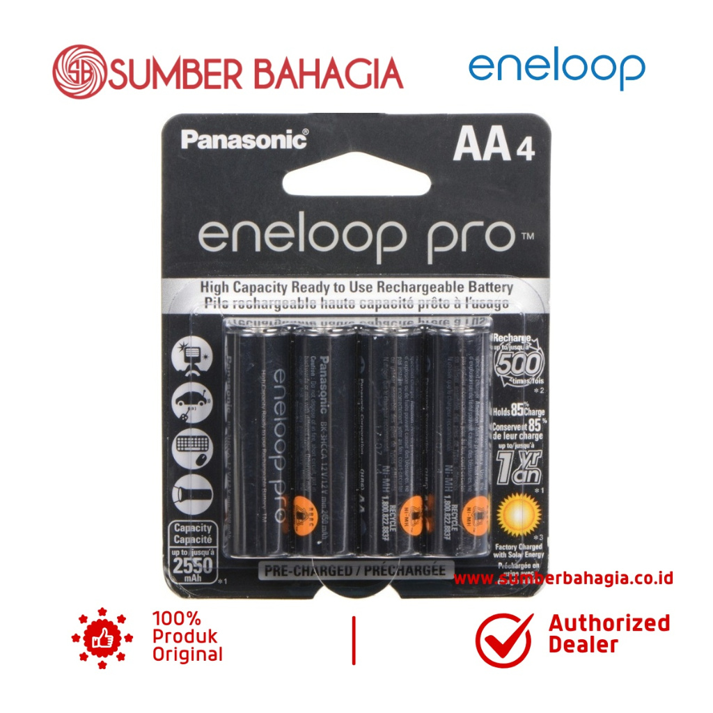Panasonic Eneloop Pro AA Baterai Kamera