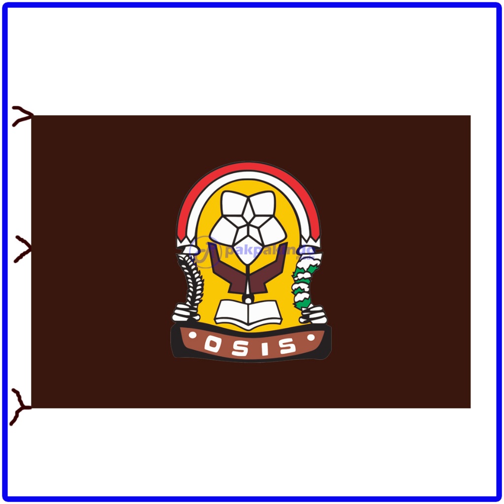 

BENDERA SEKOLAH SMA OSIS COKELAT