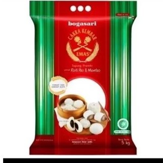 

Cakra Kembar Emas Tepung Roti Pao Mantau Repack 1kg