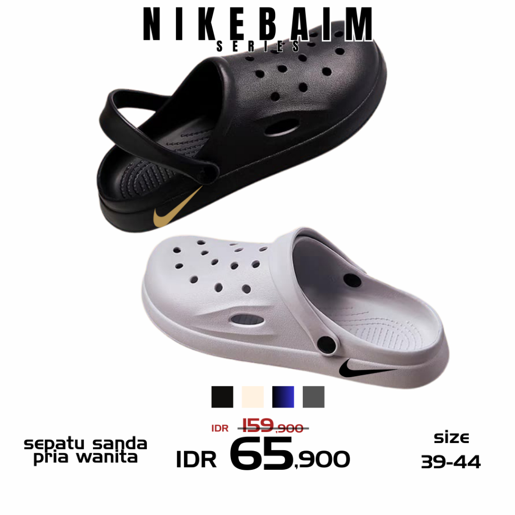 Sandal Baim Pria Karet Empuk Sandal Cross Kodok Pria Dewasa Sandal Kodok Laki Laki Jumbo Sandal Cowo