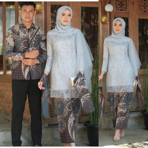 Ready Jumbo XXL | Kebaya Lidya Full Tille Mutiara Mewah Kebaya Lamaran | Kebaya Tunangan | Keebaya W