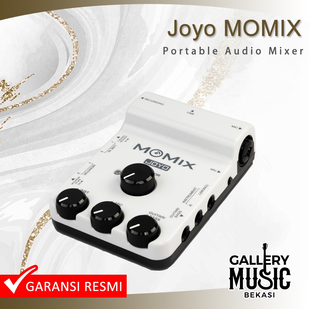 JOYO MOMIX Pocket Audio Mixer / Audio Interface Mixer Portable