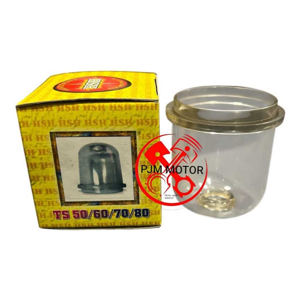 GLASS FOS gelas kaca saringan minyak solar mesin diesel yanmar TS50 TS60 TS70 TS80 TS105 TS130 TS155