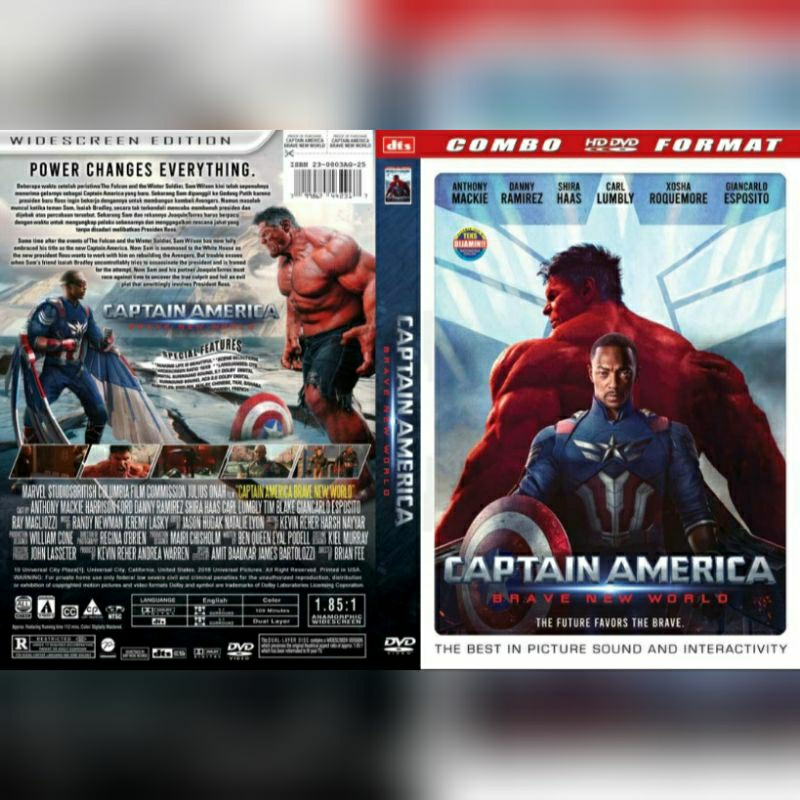 DVD Captain America GBR ORI 2025