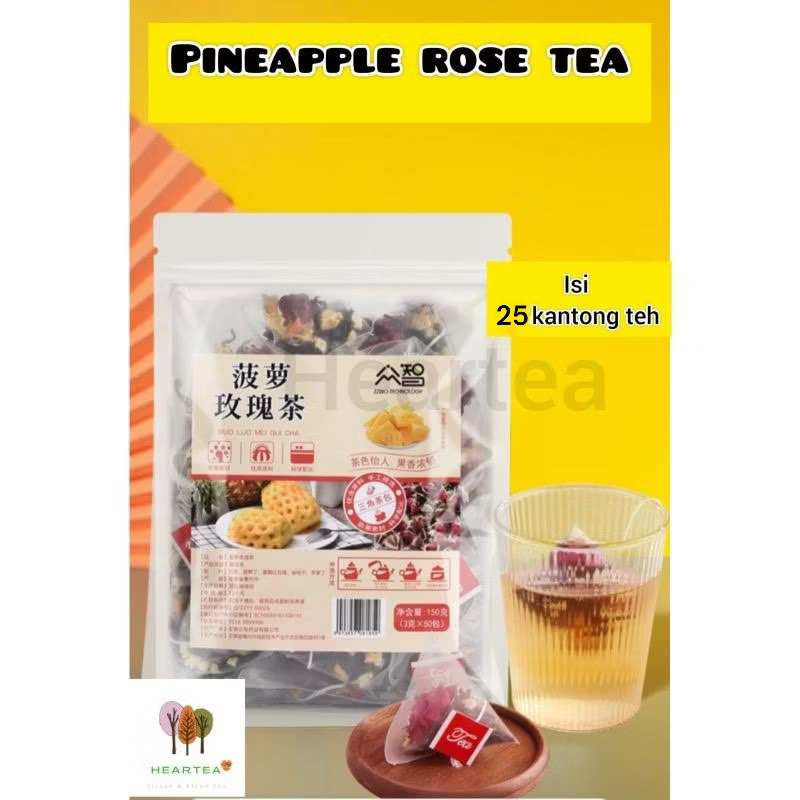 

BLEND TEA - PINEAPPLE ROSE TEA / TEH MAWAR NANAS
