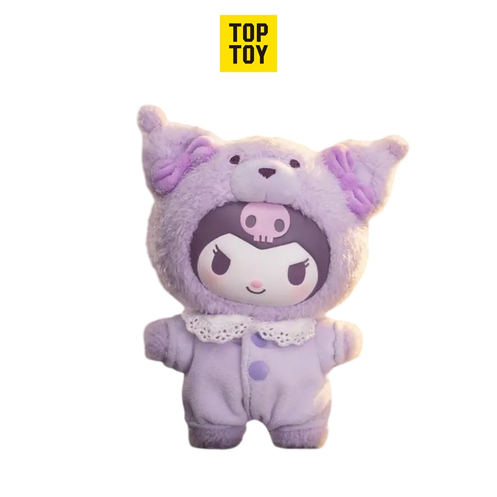 TOP TOY - KUROMI Peach Berry Figure Gantungan Tas Lucu Vinyl Plush Keychain Boneka