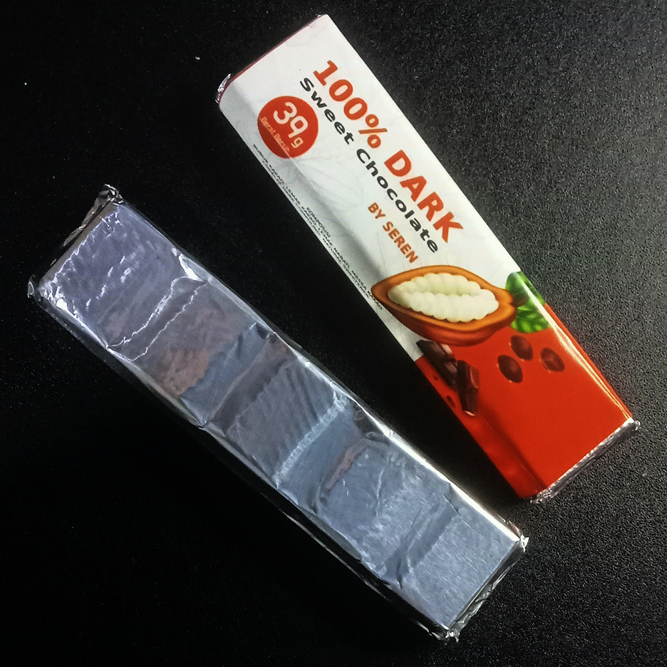 

Lezatoz_Genz Coklat Untuk Diabetes Dark Chocolate 100% No Sugar Dark Coklat Batangan By Seren