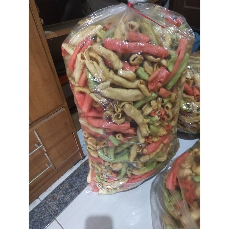 

kerupuk impala/ kerupuk teropong goreng siap makan
