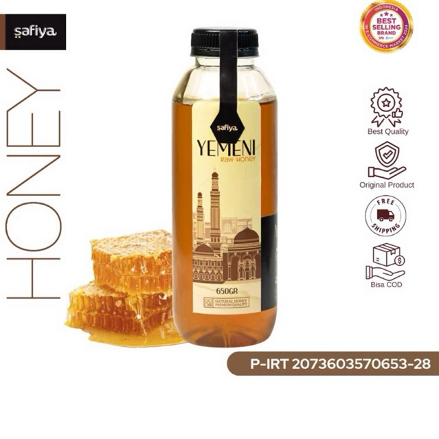 

Raw Honey Madu Yameni Safiya 650gram