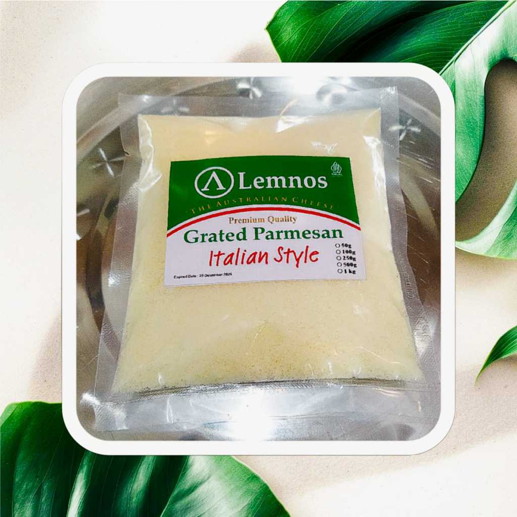 

Keju lemnos parmesan bubuk Repack 50g