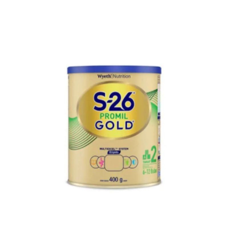 S26 Promil gold tahap 2 400 g - S-26 Promil GOLD Tahap 2  Susu Pertumbuhan Anak Usia 6-12 Bulan, Kal