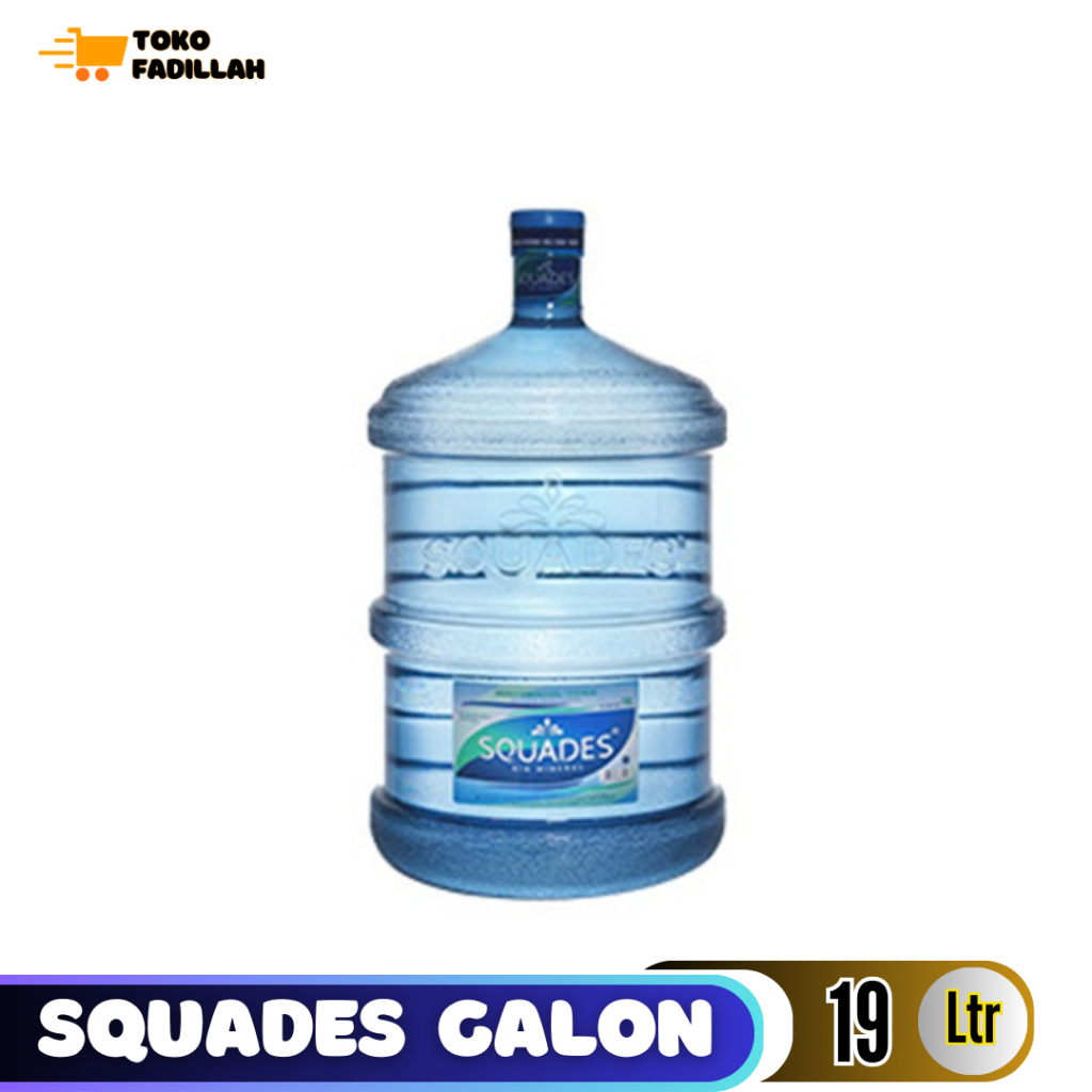 

SQUADES Air Galon 19 Liter [Galon Baru + Air Mineral]