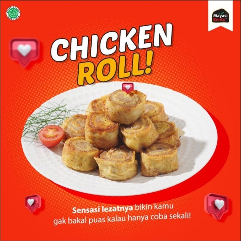 

Mayasi Bento Chicken Roll- Frozen Food
