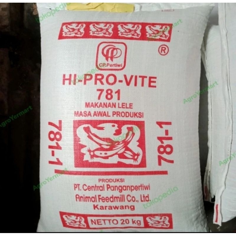 781-1 pelet ikan hi provite 20kg