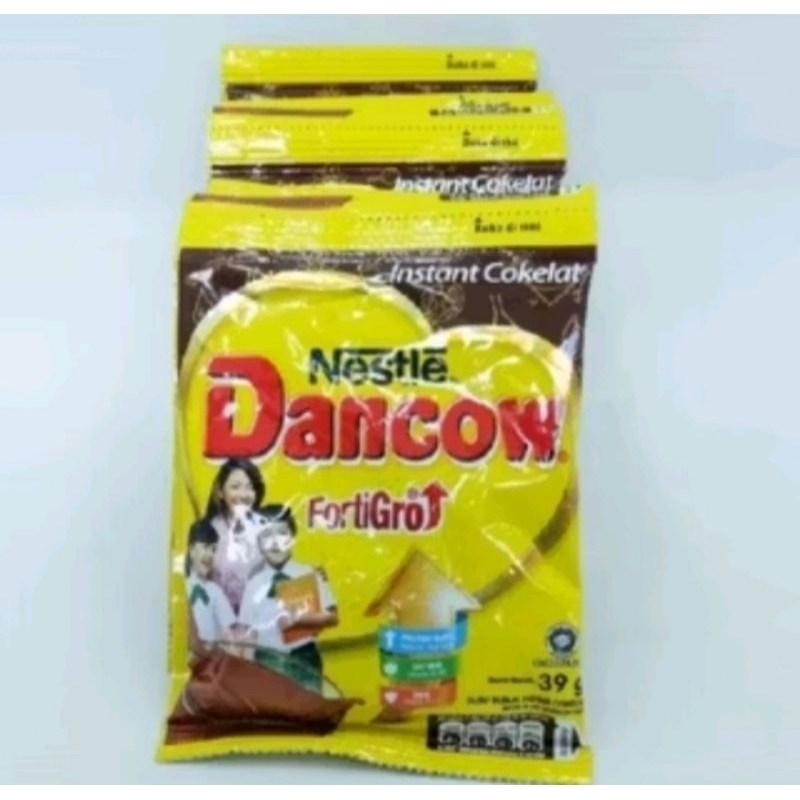 

Dancow Fortigro Rasa Cokelat 1 renceng isi 10 sachet @26g