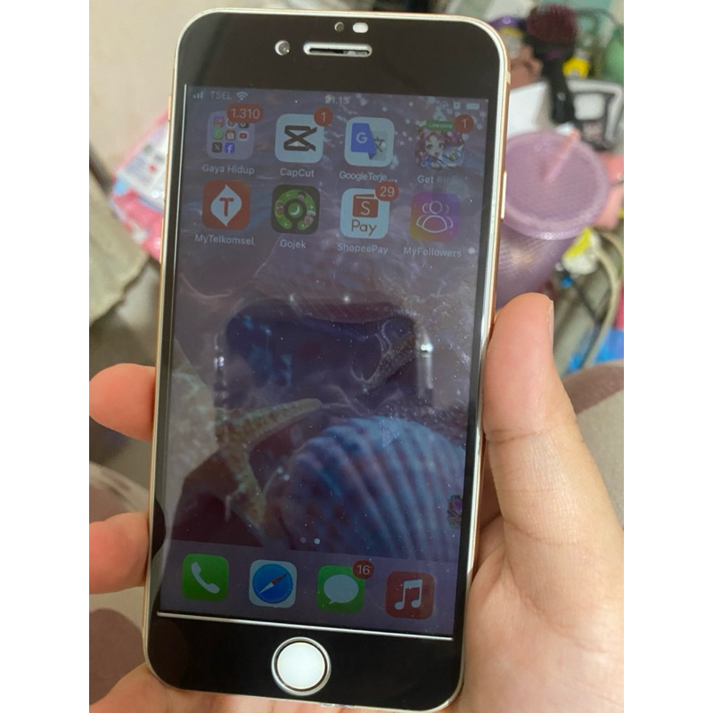 IPHONE 8 GOLD 64GB INTER SINYAL PERMANEN