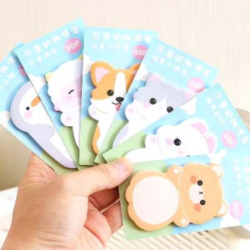 

Post it/ Sticker Notes bentuk animal Dino / Memo Notes souvenir ultah anak bentuk Dino