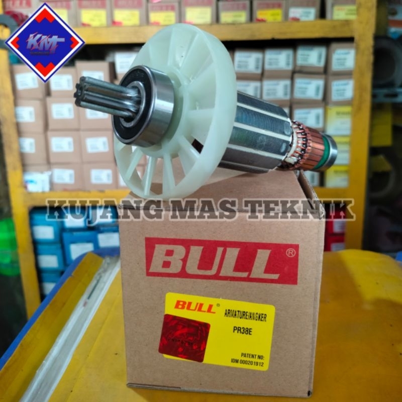 ARMATURE ANGKER PR38E MESIN HAMMER DRILL HITACHI PR38 ROTOR PR38E