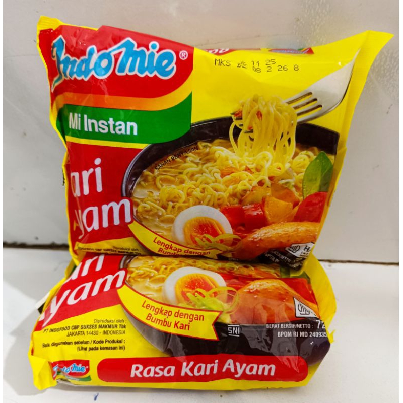 

Indomie Kari Ayam 72gram