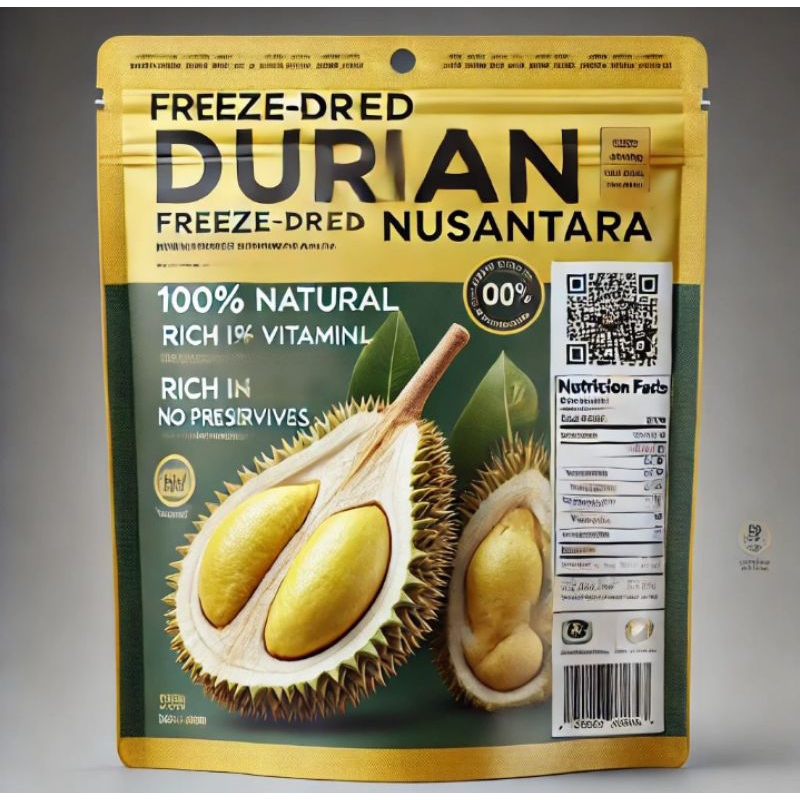 

Freezed dried durian khas balai karang