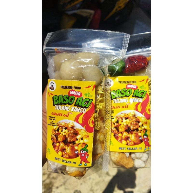 

Baso aci tulang rangu Chili oil by mafia food