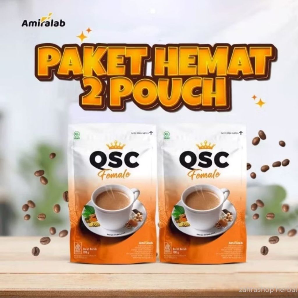 

[VIRAL] PAKET HEMAT 2 POUCH QSC - QUEEN SECRET COFFEE 100 GRAM