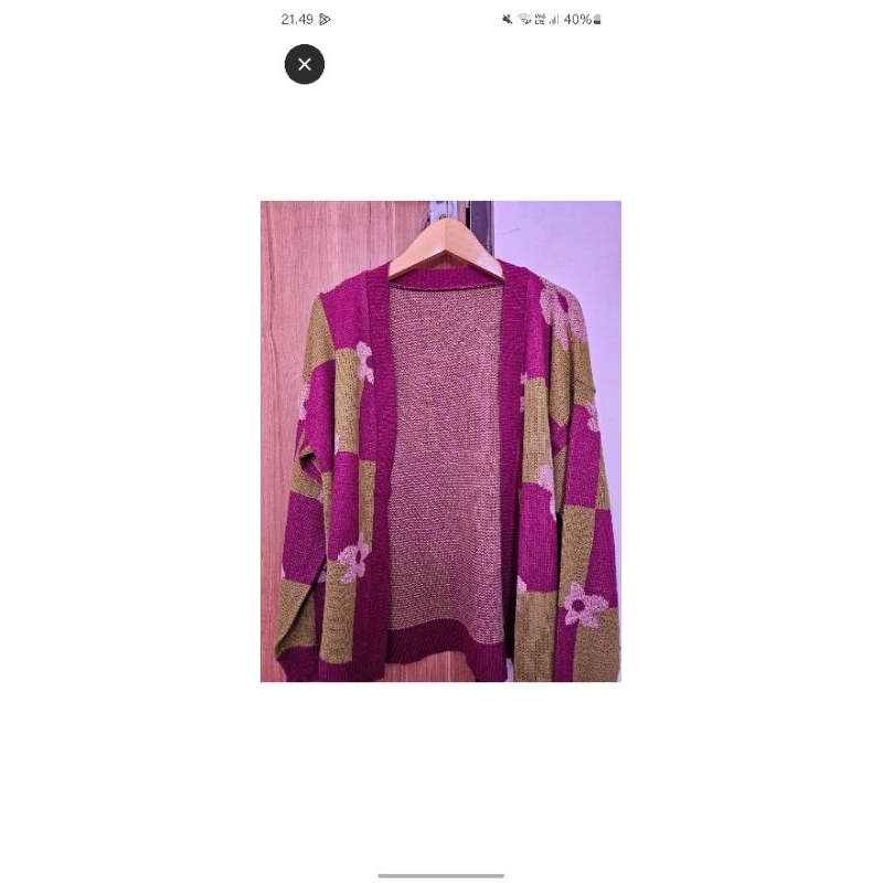 OUTER MOTIF BUNGA BUNGA