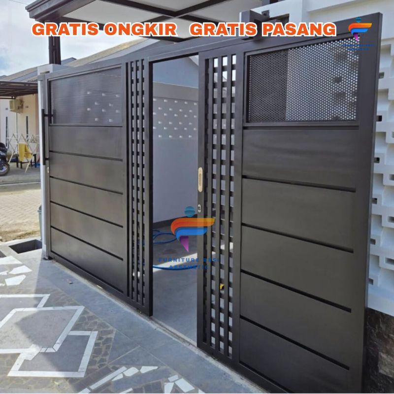 Pagar besi rumah minimalis / Pagar besi minimalis rumah / Pagar besi