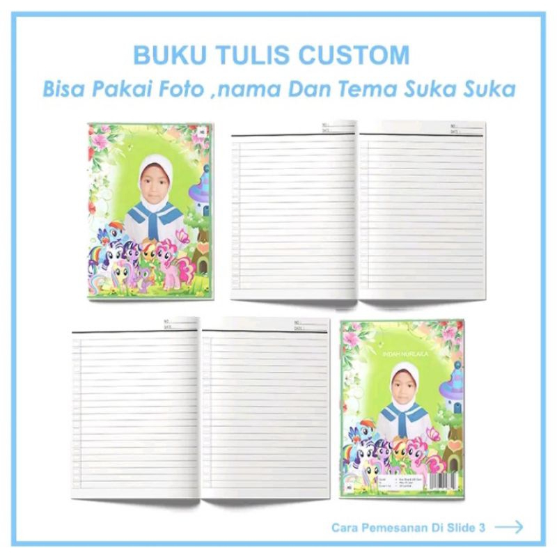 

buku tulis custom