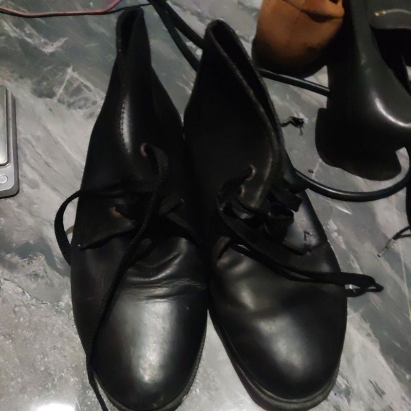 sepatu TNI bekas pakai zise 42 insole 27