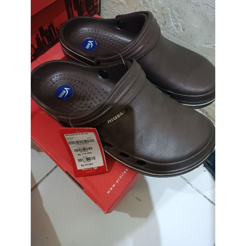 Sandal Slop Baim Dewasa Laki Laki Anti Basah Merk Rigel