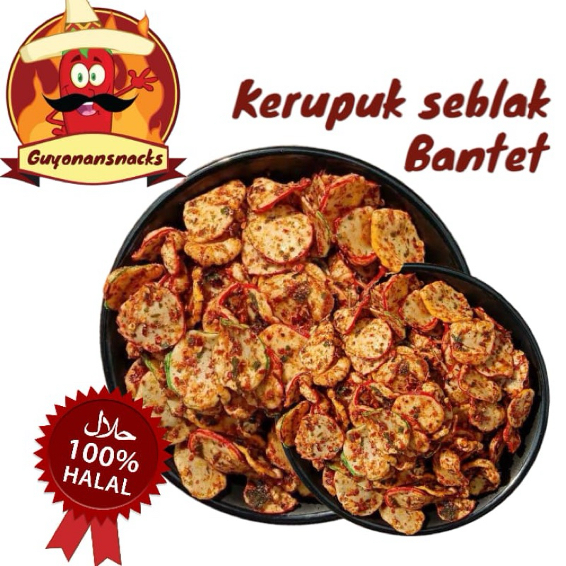 

Kerupuk Seblak Bantet Pedas Daun Jeruk 100gram