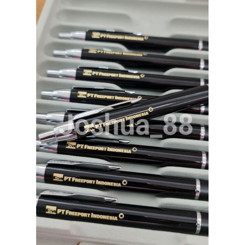 

Pulpen Parker Original Custom Ukir Logo Pt Freeport Indonesia Bisa Request Gambar Nama Sendiri