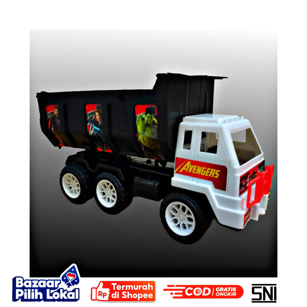 OBRAL Mainan Anak Truk Dump TTP 02 / Truk Pengangkut Pasir