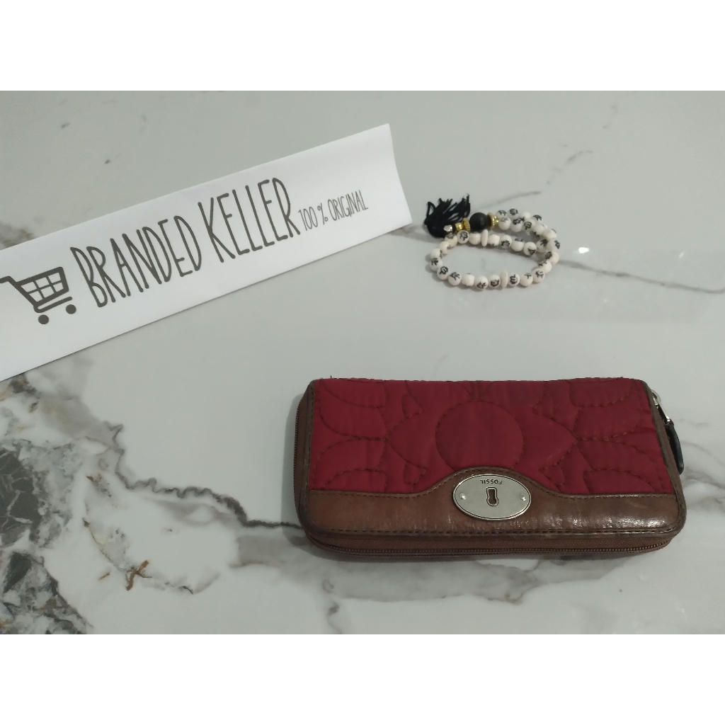 Dompet Fossil Wanita Preloved